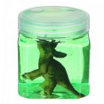 Игрушка - Слайм с фигурками/Лизун с фигуркой в баночке