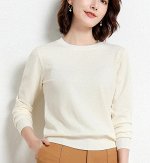 Женский пуловер айвори