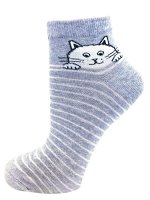 Носки женские средней длины &quot;кот&quot;