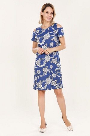 Платье женское - Patterns - 316 - синий
