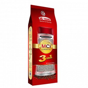 Растворимый кофе фирмы «ME TRANG» «MCI» 3в1 Состав: кофе, сахар, сливки. Внутри пакета порционная ложка. Вес: 500 грамм. Не в пакетиках! Насыпать ложкой.