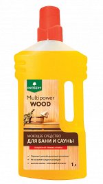 Multipower Wood моющее средство для бани и сауны. Концентрат