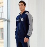 Джемпер (толстовка) д/рук на молнии с капюшоном муж BeGood AW20MJ291 TechNOW темно-синий