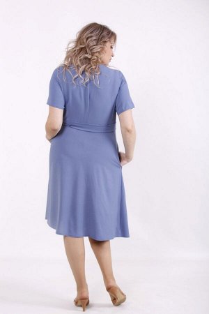 Платье 1550-3 голубое