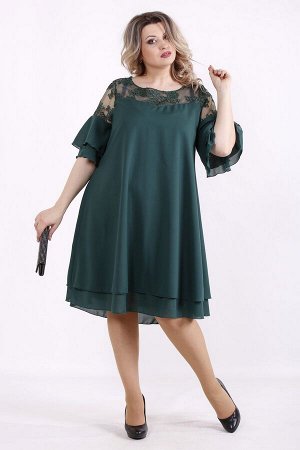 Платье 1439-3 зеленое