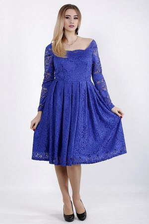 Платье 1039-2 синее