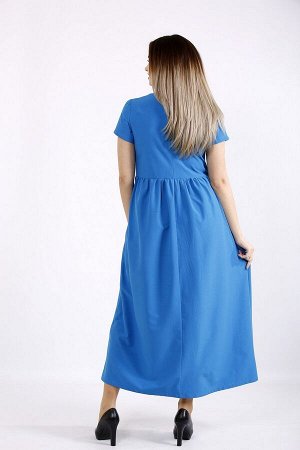 Платье 1110-1 голубое