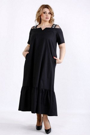 Платье 1096-2 черное