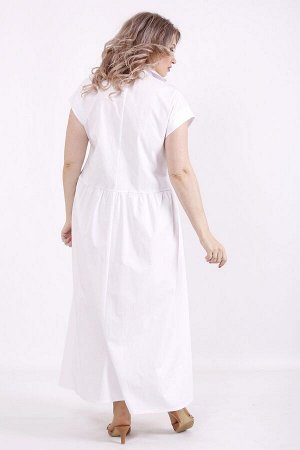Платье 1525-1 белый