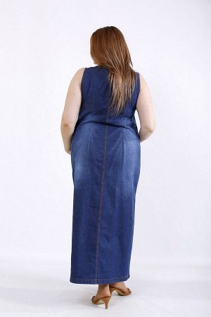 Платье 1211-1 джинс