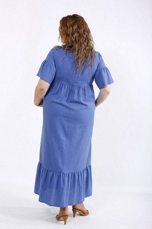 Платье 1183-2 синее