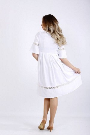 Платье 1176-1 белое