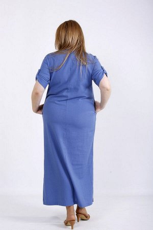 Платье 1169-3 синее