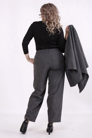 Костюм: брюки и пиджак 1498-1 темно-серый