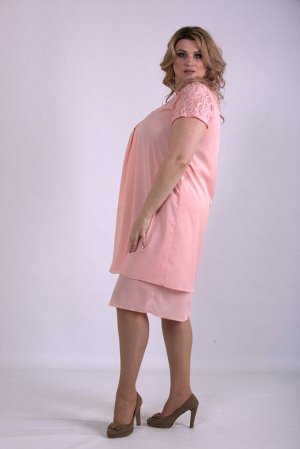 Платье 1158-3 розовое