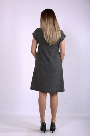 Платье 1154-1 серый