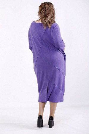 Платье 1286-2 фиолетовый