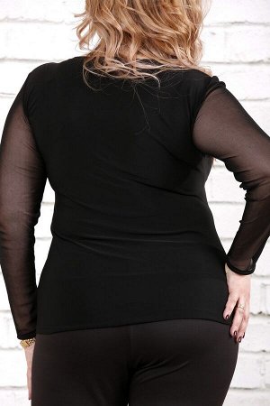 Блуза 0794-1 черная