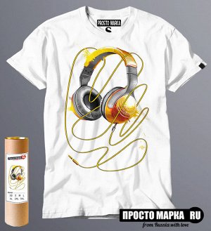 Мужская футболка Headphones