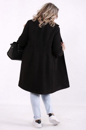 Пальто 1480-1 черное
