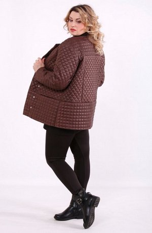 Куртка 1420-3 коричневая