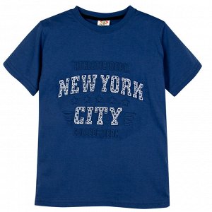Футболка Tema New York для мальчика Цвет: джинсовый