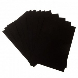 Бумага для пастели набор, А4, deVENTE, 20 листов, 120 г/м?, чёрная, в пакете