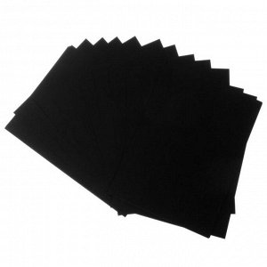 Бумага для пастели набор, А4, deVENTE, 20 листов, 160 г/м?, чёрная, в пакете