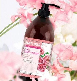 Гель для душа с ароматом розовой воды, жасмина и розмарина  PURE BODY WASH (Rose & Rosemary)