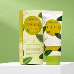 Многофункциональный BB-крем «Разглаживающий», с семенами зелёного чая FarmStay, 40 мл