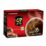 TRUNG NGUYEN Растворимый кофе  фирмы «TrungNguyen» Чёрный кофе «G7»

В 1 упаковке 15 пакетиков по 2 грамма.