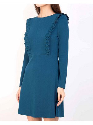 Платье жен. (194234)сине-зеленый