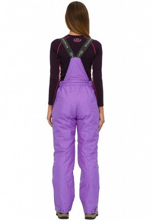 Женские зимние горнолыжные брюки фиолетового цвета 906F