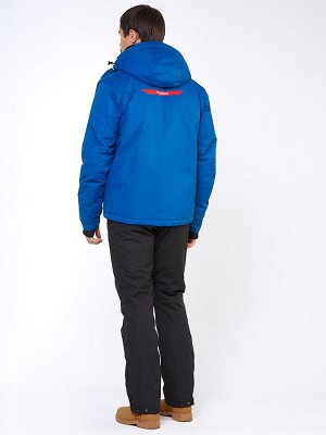 Мужской зимний костюм горнолыжный синего цвета 01966S