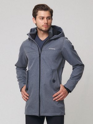 Спортивный костюм мужской MTFORCE серого цвета 02020Sr