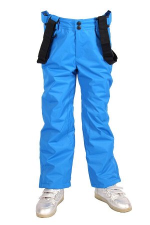 Подростковые для девочки зимние горнолыжные брюки синего цвета 816S
