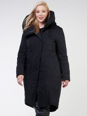 Куртка зимняя женская классическая черного цвета 118-932_701Ch