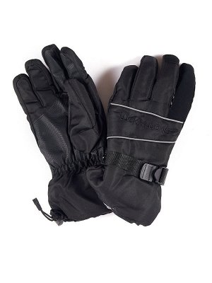 Мужские зимние спортивные перчатки черного цвета 1663Ch
