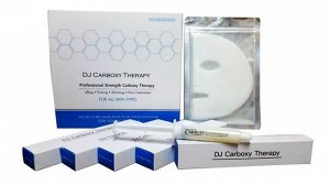 Карбокситерапия CARBON THERAPY Гель-активатор шприц  1шт и маска для лица 1шт+ маска для шеи 1 шт