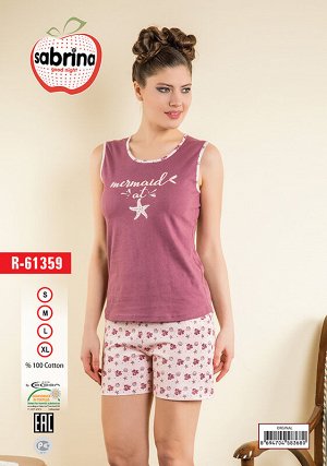 SABRINA R-61359 Комплект женский с шортами 3