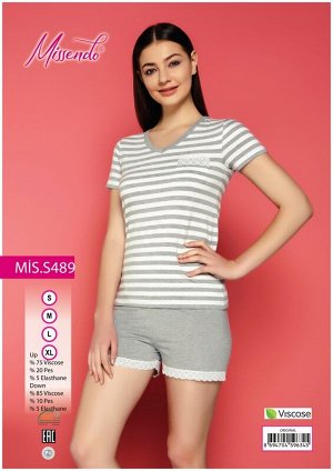 MISSENDO S489 Комплект женский с шортами 10