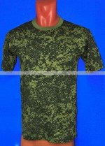 Футболки мужские камуфляж &quot;Цифра&quot;зеленый