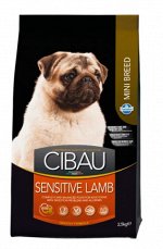 Farmina Cibau Sensitive Lamb Mini сухой корм для собак мелких пород Ягненок 2,5кг