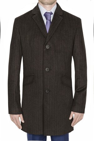 5017п royal brown/ пальто мужское