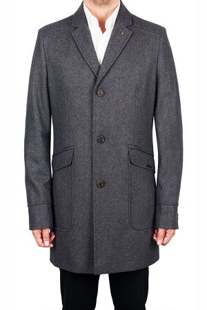 5017 s melton grey/ пальто мужское