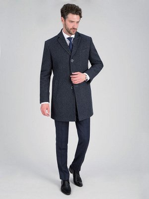 2065У M FRENDLY NAVY GREY LUX/Пальто мужское