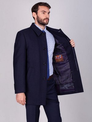 5025 TORTO DK NAVY VIOLET/ Пальто мужское