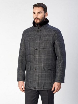 2027-1 m vangot dk grey/ пальто мужское