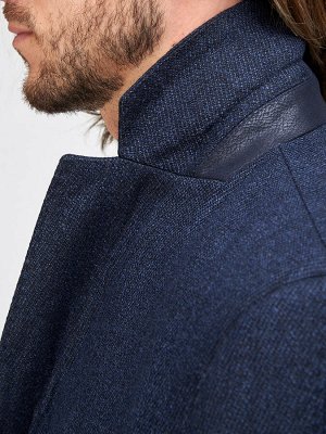 5015 S RIB DK NAVY LUX/ Пальто мужское