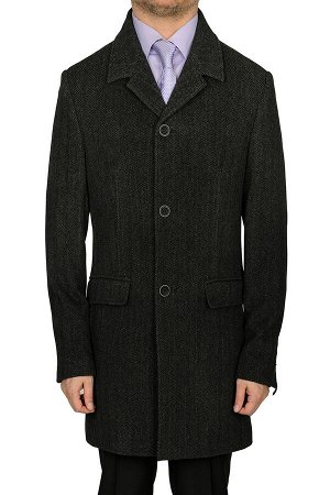 5038 s lyman black-grey/ пальто мужское